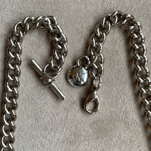 CALVIN KLEIN “CK” chain belt main image 4
